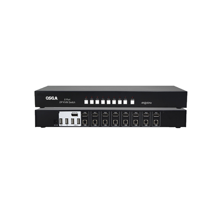 企业级机架式DisplayPort KVM切换器 企业级机架式DisplayPort KVM切换器