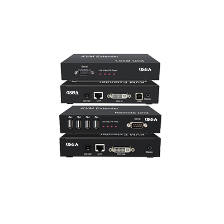 欧仕茄OSGA DVI KVM延长器 欧仕茄OSGA DVI KVM延长器